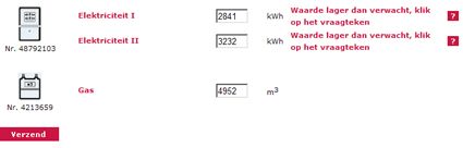 eneco: te weinig energie verbruikt eneco: te weinig energie verbruikt