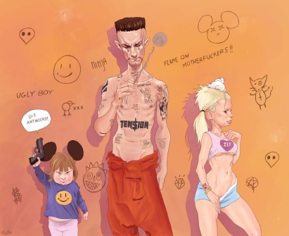 die_antwoord_by_quilesart_daowbu3