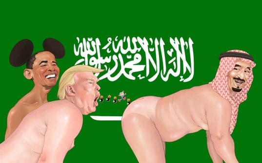 mickey__donald_and_the_king_by_quilesart_dbgr5g4